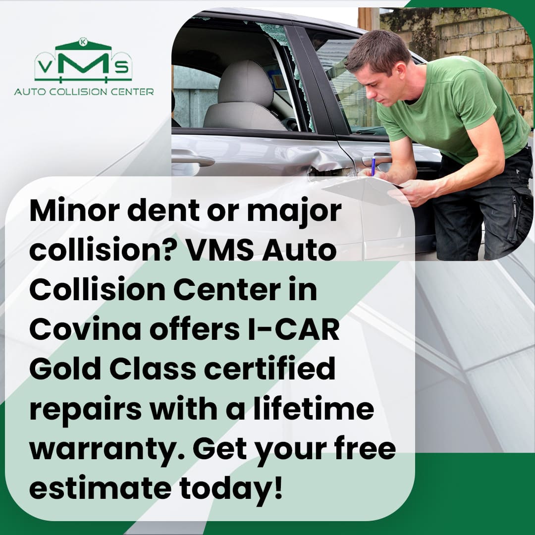 Auto Body Repair in Covina | VMS Auto Collision Center